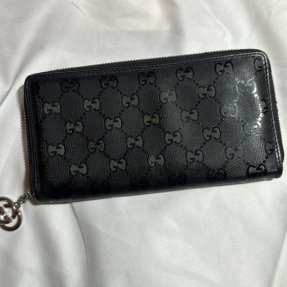 Black Gucci interlocking GG wallet - Picture 2 of 7